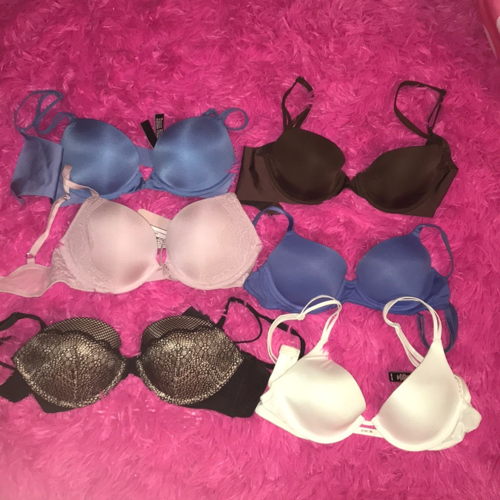 VICTORIAS SECRET PINK BRA LOT
